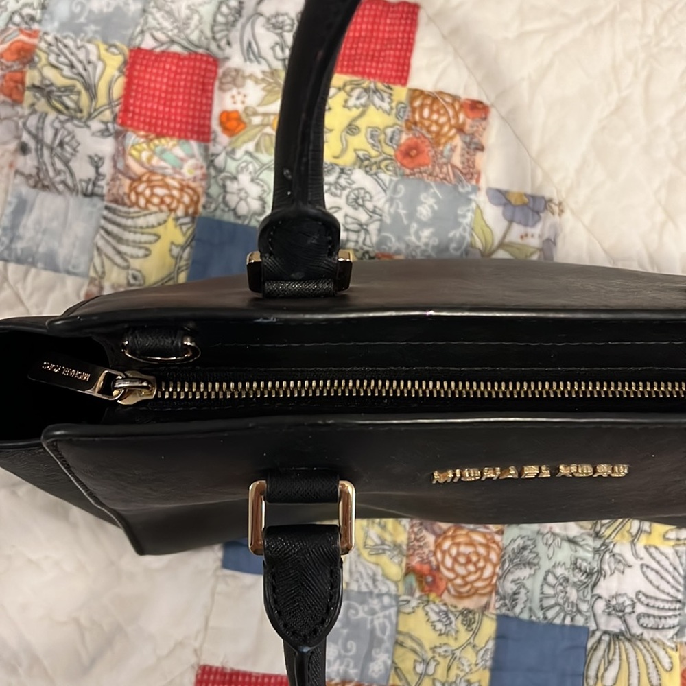 Michael Kors black satchel purse - Picture 3 of 8